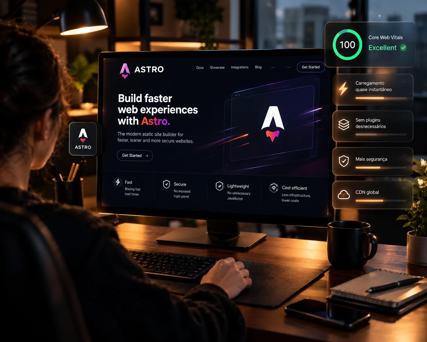 Astro: velocidade máxima para sites modernos