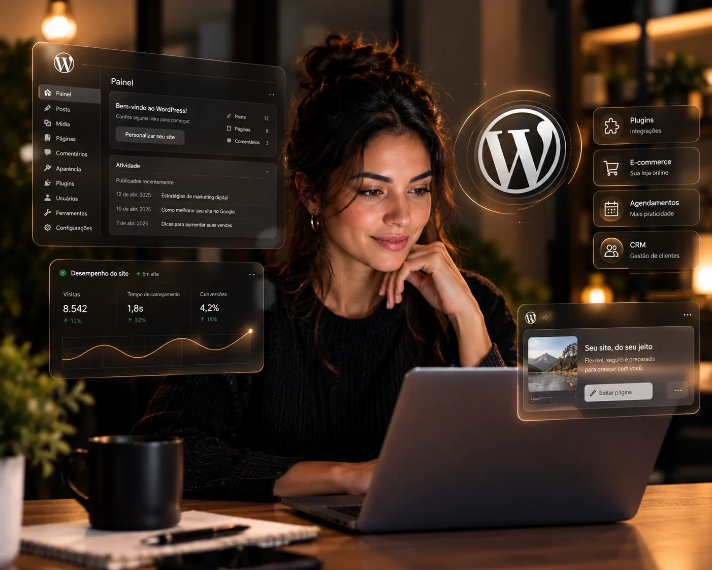 WordPress: CMS flexível e escalável
