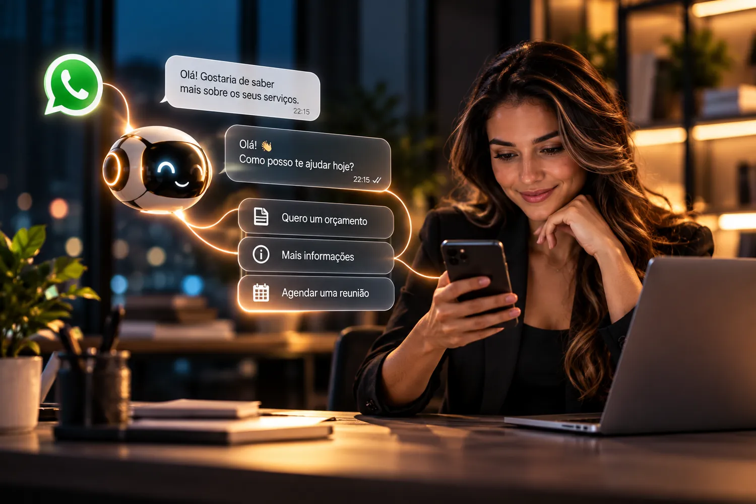 Como implementar CRM e chatbot com IA no WhatsApp: configuração do funil de vendas passo a passo